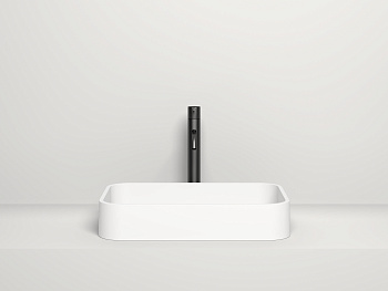 Раковина из искусственного камня Salini CALLISTA 1101204SMF 54х35 накладная цвет мультиколор